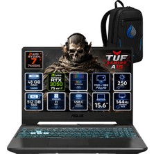 Asus Tuf Gaming A15 Amd Ryzen 7 7445HS 48 GB Ddr5 512 GB SSD Rtx 3050 4gb 15.6'' Fhd IPS 144Hz Windows 11 Pro Gaming Laptop FA506NCG-HN206RNP17