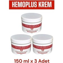 Kap Kaç Hemoplus Hemorrhoid Cream 150 ml x 3 Adet