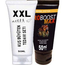 Kap Kaç Kuşxxl 50 ml Cream Boyut Kremi + Eroboost Testo 50 ml Erkeklere Özel Krem BKN1EK360