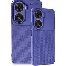 TeknoKapsül Nova 12 Se Kılıf Auto Focus Karbon Kapak - Lacivert