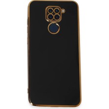 Renas Store Xiaomi Redmi Note 9 Kılıf Volet Silikon - Siyah