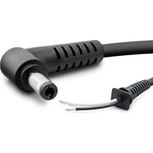 Renas Store Notebook Adaptör Kablosu 5.5*2.5 L Tip Asus 120W-150W 1.2m Siyah HDX5563