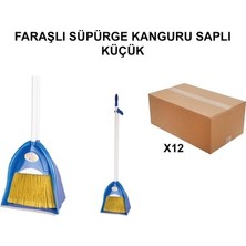 MarkEntegra Kanguru Saplı Küçük Faraşlı Süpürge, Toptan 12 Adet
