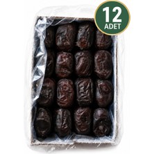 Hazar Gıda En Lezzetli 12 Adet 7 kg Ekonomik Paket Siyah Hurma Toptan Koli Fırsatı