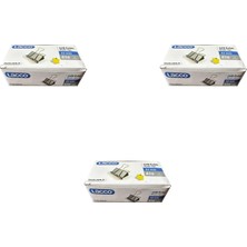 Lacco 816 32 Mm. Orta Boy Metal Çelik Siyah Kağıt Kıskacı Ataş Evrak Mandalı - 12 Adetlik 3 Paket