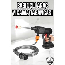 Astraltech Yeni Nesil Araç Yıkama Şarjlı Tabancası Basınçlı Su Hazneli