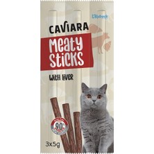 Caviara Ciğerli Kedi Ödül Maması 3x5 gr
