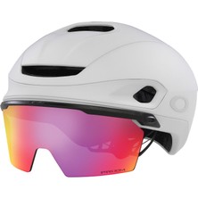 Oakley Aro7 Road Mips Boa Ionic+ Gözlüklü Yol Bisikleti Kaskı Matte White Prizm Road FOS901512 9xl Large 58-61CM
