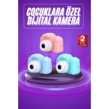 Renas Store Dijital Fotoğraf Makinesi Çocuk Mini 1080P Hd Kaliteli Renkli