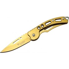 Renas Store Sdr-10 G Gold Çakı 15 cm Manuel, Kemerlikli