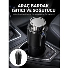 Renas Store Isıtma Soğutma Özellikli Araç Bardaklığı Çakmak Girişli Akıllı Yeni Nesil