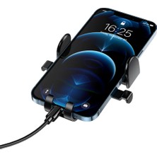 Astraltech 360° Döner Araç Telefon Tutucu Otomatik Kilit Mekanizmalı Stand