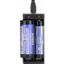 Renas Store Xtar Mc2 Ikili Li-Ion Pil Şarj Cihazı