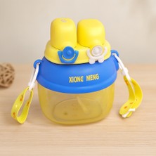Renas Store Pipetli Suluk Matara 1280ML - Çift Kilitli Kapak, Askılı