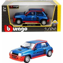 Svoria Store Mey Ithalat® 21088 1:24 Renault 5 Turbo Model Araba -