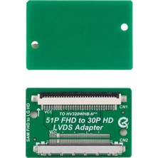 Renas Store LCD Panel Flexi Repair Kart 51P Fhd To 30P Hd Lvds To Fpc Sam Fhd To Lg Hd QK0807B