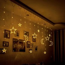 Renas Store Ay Yıldız Perde LED Gün Işığı Mz-16-10
