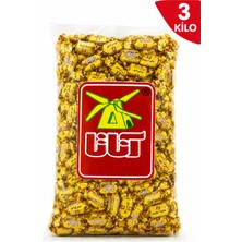 Hazar Gıda Karamel Dolgulu Yumuşak Şeker 3 kg Dökme Paket Ekonomik Boy