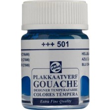 Royal Talens Designer Guaj Boya 16ML Cam Şişe Light Blue (Cyan) - 501