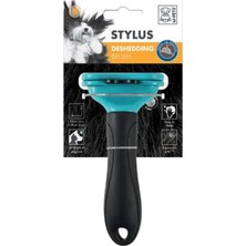 M-Pets Stylus Furminatör Basmalı Kedi Köpek Tarağı Medium