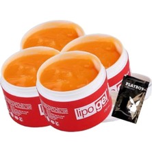 Kap Kaç Süper Lipogel Bölgesel Krem 150 ml x 4 Adet + Jel