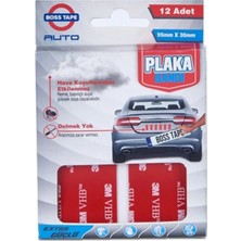Boss Tape Montaj Bandı Plaka 95X30 mm BT-09001