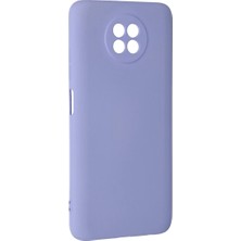 Renas Store Newface Xiaomi Redmi Note 9 5g Kılıf Nano Içi Kadife Silikon - Lila