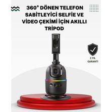 Renas Store Sosyal Medya Içerikleri Için Otomatik Yüz Takipli 360° Döner Gimbal Stand