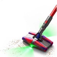 Supervac Dyson V12 Detect Slim ile Uyumlu Lazerclean Pro Akıllı Süpürme Başlığı