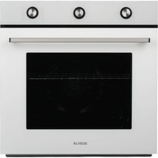 Alveus Mfa 615 Beyaz Turbo+Soğutma Fonksiyonlu Ankastre Fırın 71 lt Enerji Sınıfı ile Şık Tasarım