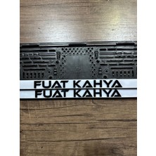 Kişiye Özel 3D Pleksi Plakalık