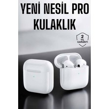 Renas Store Yeni Nesil Pro Bluetooth Kulaklık Uzun Pil Ömrü Beyaz