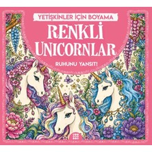 Dokuz Yayınları Renkli Unicornlar & Yetişkinler Için Boyama