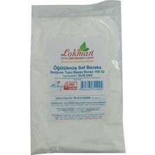 TeknoKapsül Öğütülmüş Saf Boraks Sodyum Tuzu Beyaz Borax 100 gr