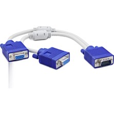 Renas Store VGA Y Çoklayıcı Kablo 2 Çıkışlı 30 cm HDX7753