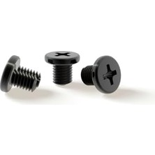 Bg Store 3 Adet Siyah M.2 Vida Seti - Metrik Yıldız Uçlu Nvme M.2 SSD Montaj Vidası - Pc, Anakart ve Dizüstü Bilgisayar ile Uyumlu