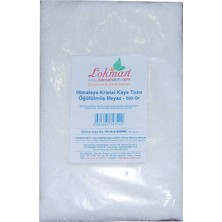 TeknoKapsül Yemeklik Himalaya Kristal Kaya Tuzu Öğütülmüş Beyaz 500 gr