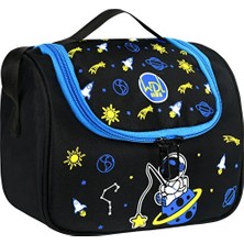 zufigo Lisanslı Astronot Desenli Beslenme Çantası