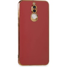 Renas Store Huawei Mate 10 Lite Kılıf Volet Silikon - Kırmızı