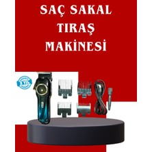 Renas Store Uzun Çalışma Süreli LCD Göstergeli Saç Kesme Makinesi