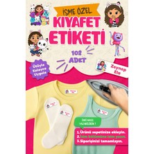 Kıyafet Etiketi - Okul Kıyafetlerine Kişiye Özel 30 Saniyede Kolay Uygulama Yıkanabilir -Gabby