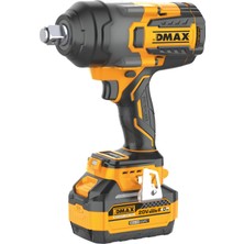 Dmax DMX3010 20V Akülü Darbeli Somun Sıkma 1600 Nm Fırçasız 6.0AH 3/4 Inç