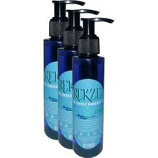 TeknoKapsül Rekze Erkeklere Kadınlara Özel Sade Yenilebilir Masaj Yağı Pure Edible Massage Oil 125ML 3 Adet
