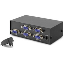 Renas Store VGA Splitter 1 In 4 Out 200 Mhz - Siyah HDX1278