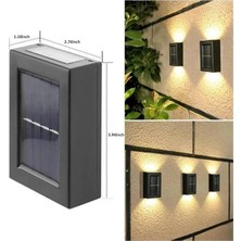 Astraltech Dekoratif Duvar Lambası Solar Güneş Enerjili Bahçe Aydınlatması