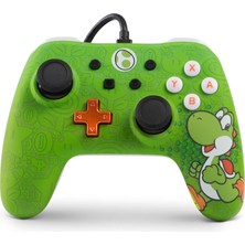 Nintendo Switch Için Kablolu Powera Kontrol Cihazı - Yoshi, Gamepad, Oyun Kumandası, Kablolu Denetle