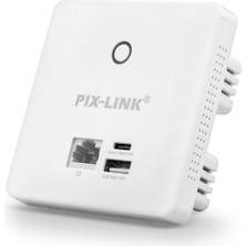 Renas Store Duvar Tipi Wifi Access Point Poe Destekli 300 Mbps - Beyaz LV-CAP08