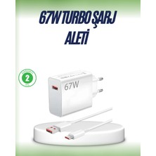 Renas Store 67 Watt Çift Turbo Şarj Adaptörü  Reno 4 5 6 Uyumlu