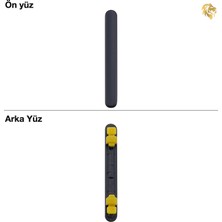 Arsking Galaxy A16 Tuş Takımı Siyah Düğme Seti Tuş Takımı Buton Açma-Kapama Düğmesi