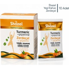 Shazel Zerdeçallı Detoks Yeşil Kahve Karışımı 1.84 G X 14 Adet